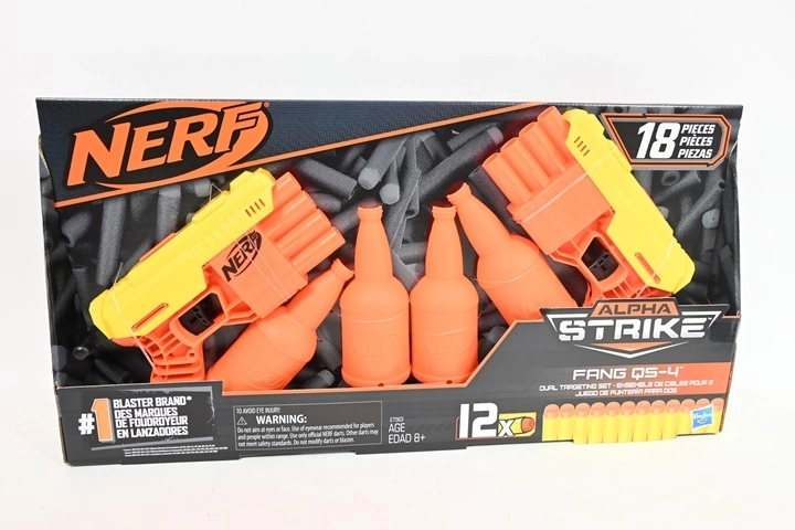 Nerf Alpha Strike Fang QS-4 foam dart blaster