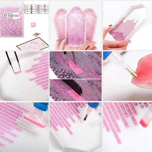 Sprankelende steentjes en georganiseerde hulpmiddelen