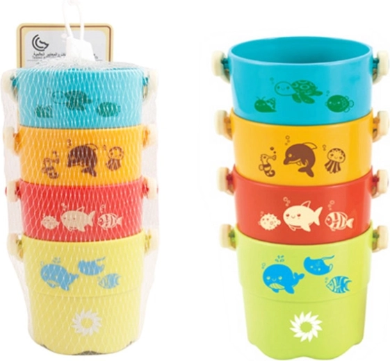 Bath Cups for Kids