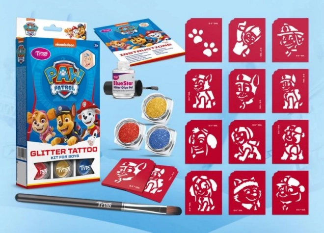 Tätowierungsset Paw Patrol für Jungen