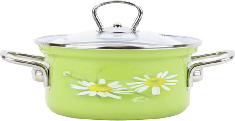 Kookpan BELIS Daisy 16 cm met glazen deksel 1,4 l
