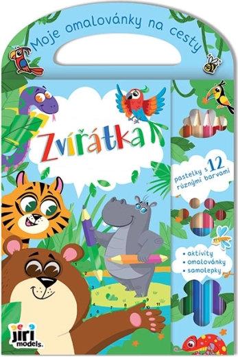 Animal Travel Coloring Book