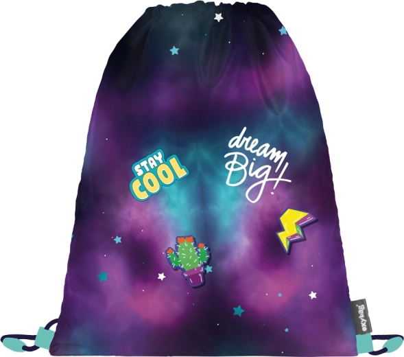 Praktische set: gymsack en etui in uniform design