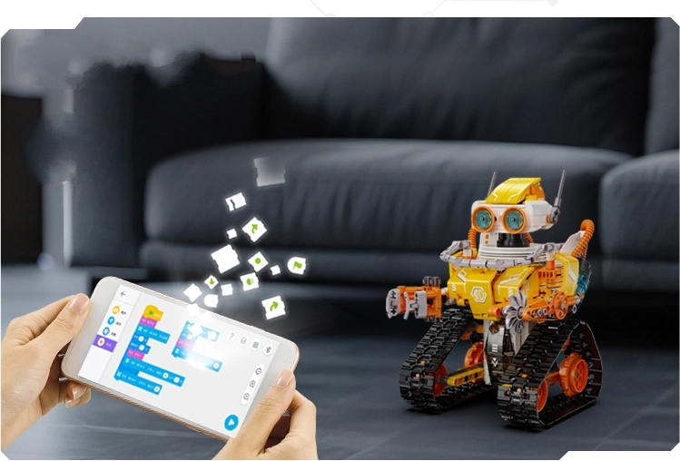 Dual control: RC 2.4 GHz and mobile app