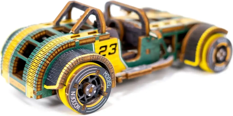 Houten cadeau­doos met standaard