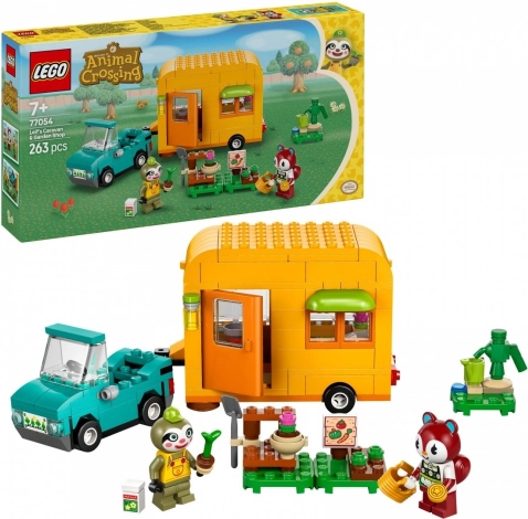LEGO® Animal Crossing™ 77054 Leif, Caravan and Garden Shop