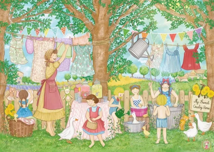 Puzzle Op het platteland 1000 stukjes MAGNOLIA