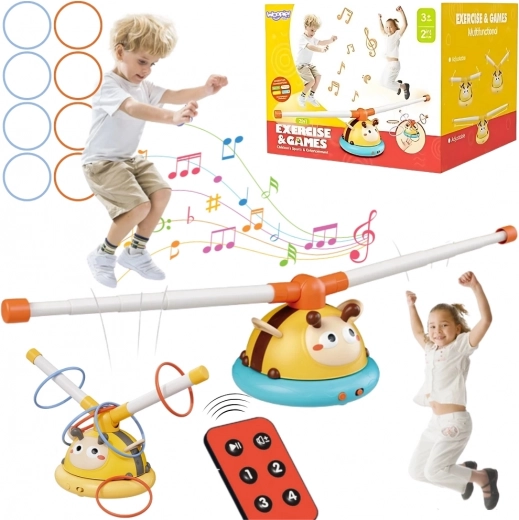 Woopie Game Skill Automatic Jump Rope 2-in-1 Target Throwing Bee