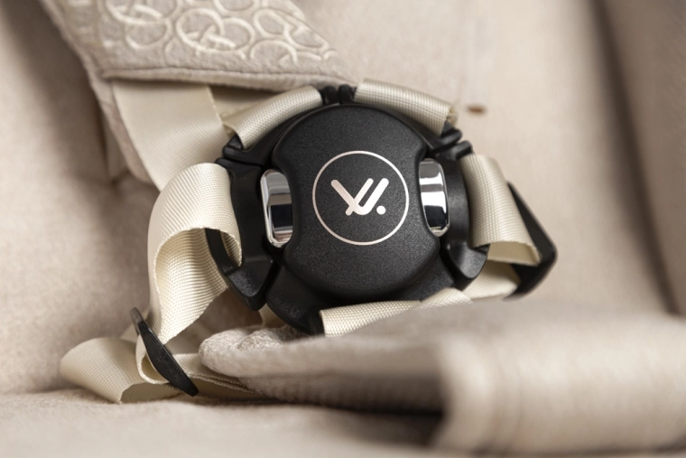 Fast and safe fastening with a magnetic buckle