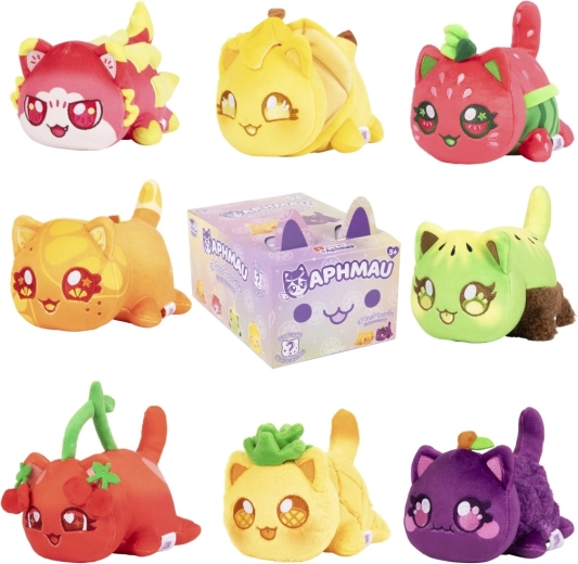 Peluche chaton Aphmau Mystery MeeMeow Fruit (surprise)