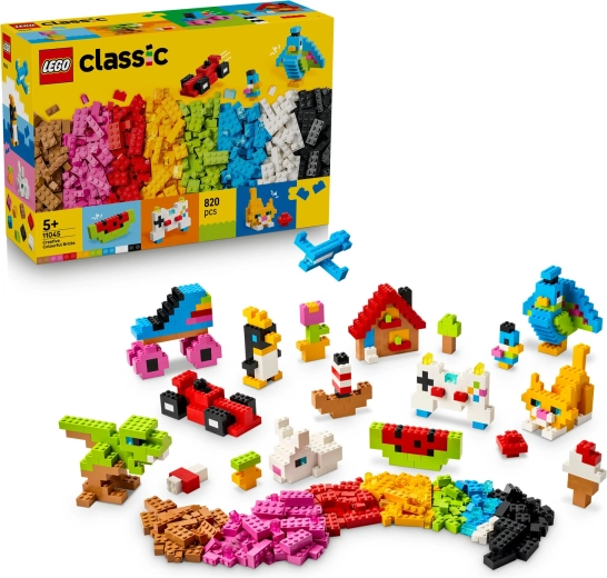 LEGO Classic briques créatives colorées