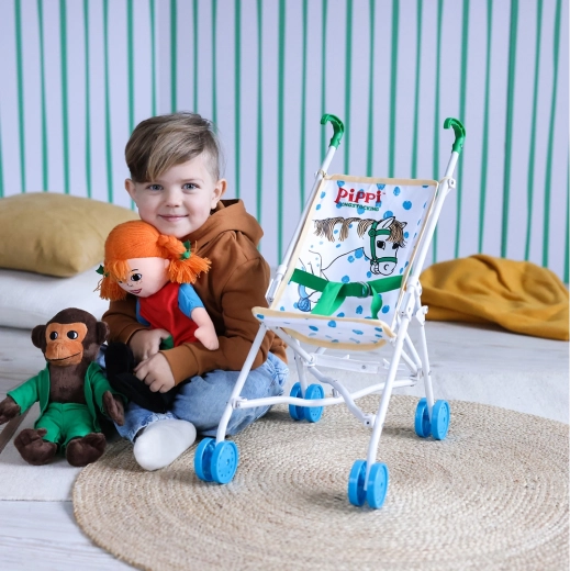 For dolls up to 45 cm and easy maintenance