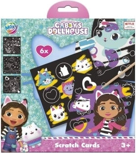 Krasplaatjes Gabby's Magische Huis 6 stuks