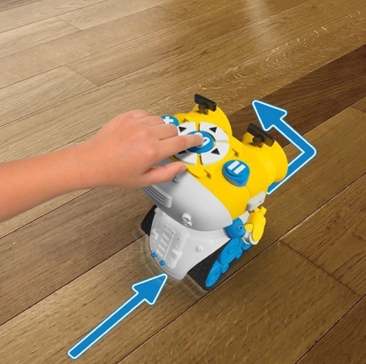 Programmation par boutons directement sur le robot