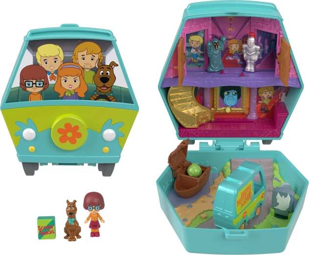Opening Mystery Machine full of scenes and details