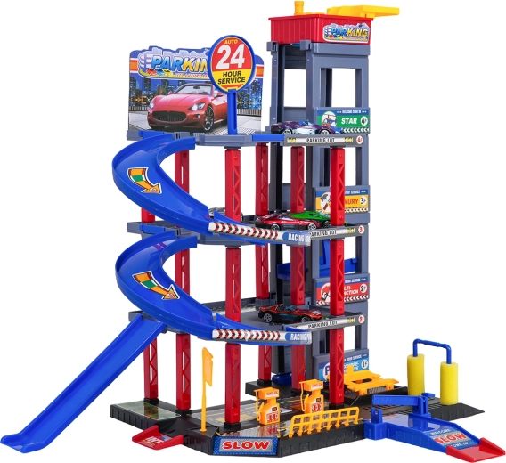 Tapis de jeu avec routes et riches accessoires