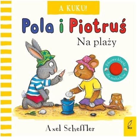 Pola and Peter: Peekaboo at the Beach – Interactive Board Book with Felt Flaps