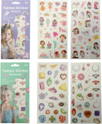 Temporary Tattoos for Kids – Jewelry and Unicorns