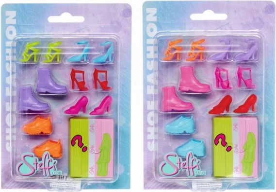 Steffi doll shoes – set of 7 pairs