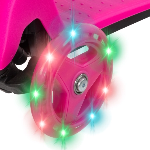 Lichtgevende LED-wielen zonder batterijen