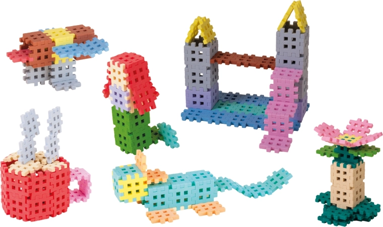 400 flexibele stukjes voor oneindige ideeën