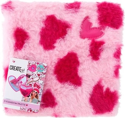 Create it! Love plush case with eyeshadow palette