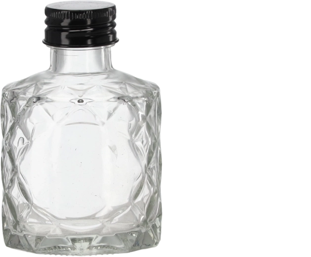 Diament Bottle 100 ml with Metal Screw Cap 28 mm