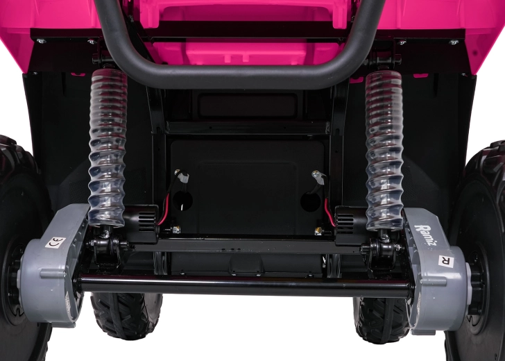 EVA wheels 32 × 10 cm and rear suspension