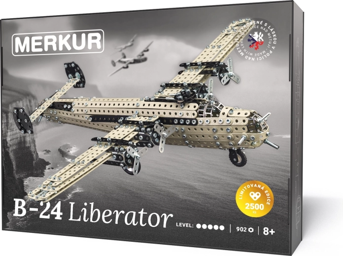 Merkur bommenwerper B-24 Liberator – gelimiteerde editie bouwset (902 onderdelen)