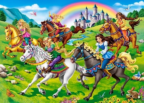 Puzzle Princess Horse Ride 260 pièces