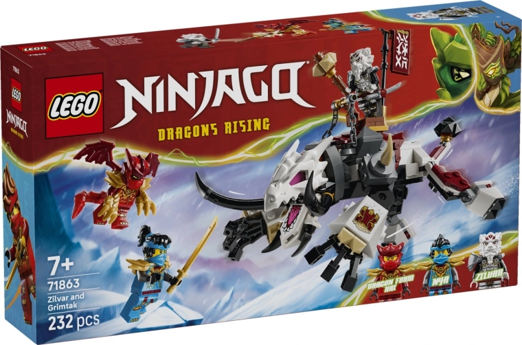 LEGO NINJAGO Zilvar and the Dragon Beast Grimtak