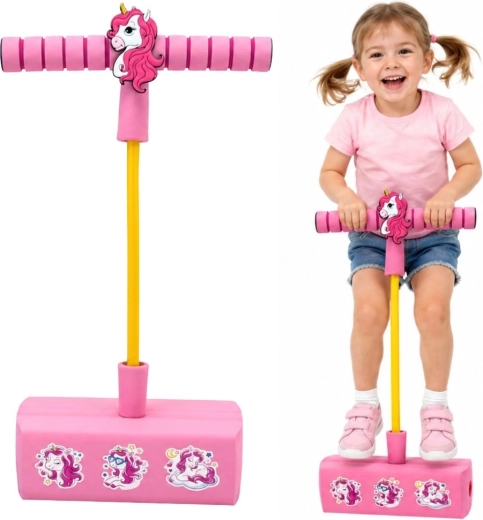 Woopie foam pogo jumper for kids – unicorn