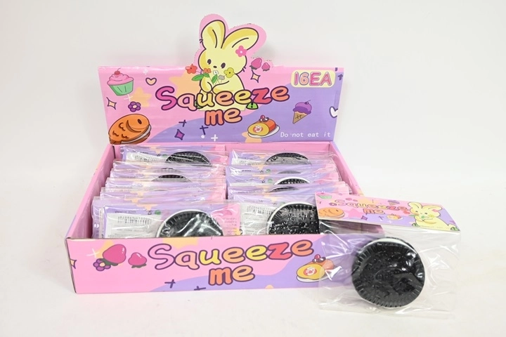 Anti-stress squeeze cookie Gniotek (display 16 pcs)