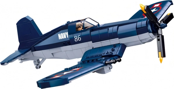 Sluban WWII chasseur embarqué F4U Corsair – set de construction
