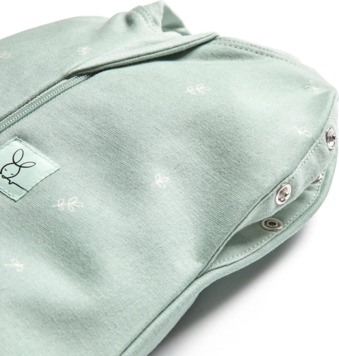 Easy transition from swaddle to sleeping bag