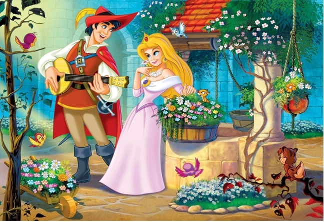 Eurographics puzzel Lied voor prinses 100 stukjes