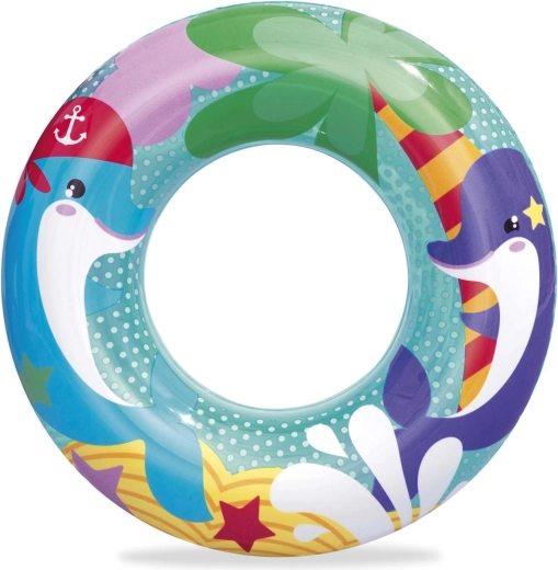 Vrolijk dolfijnmotief waar kinderen dol op zijn