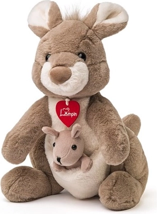 Woodyland Lumpin pluchen kangoeroes Mira en Soni 28 cm