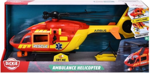Rescue Helicopter with Effects 36 cm