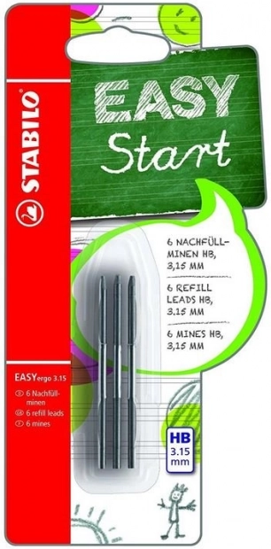 Recharges de mines STABILO EASYergo 3,15 mm
