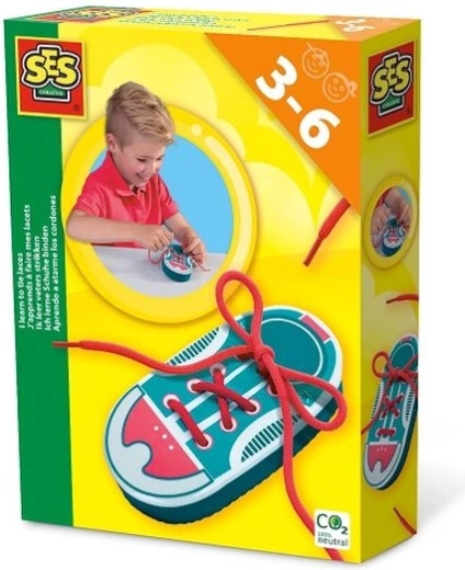 SES Creative J’apprends à lacer et à nouer mes lacets