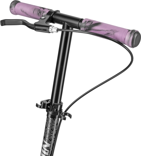 Anpassbarer Lenker und bequeme Griffe