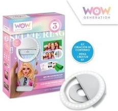 Wow Generation set voor selfiebelichting met LED-ring en accessoires