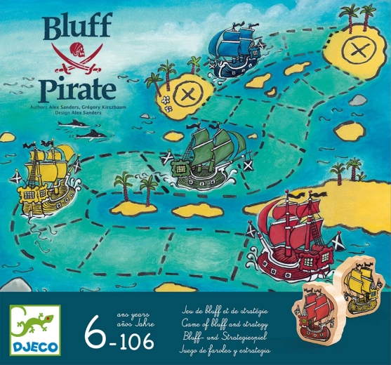 Bluffer avec les pirates Djeco