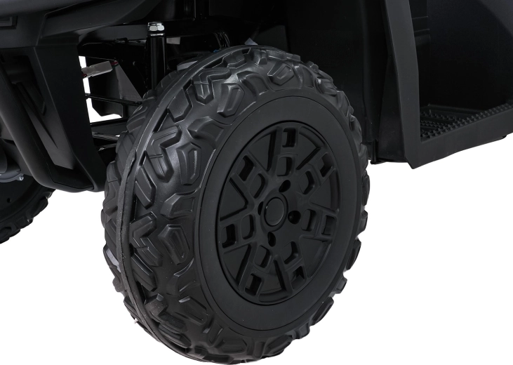 Comfort and stability thanks to EVA wheels and suspension