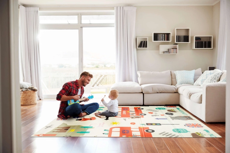 Soft and safe play area