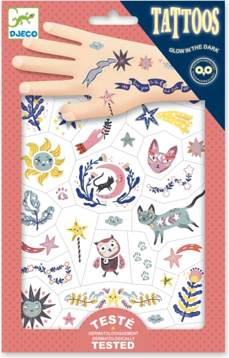 Tatouages Rêves Heureux de Djeco