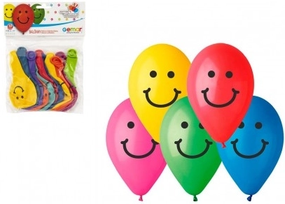 Aufblasbare Smile-Ballons 10 cm