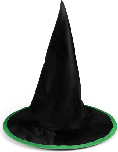 Children's Wizard Hat Halloween Black-Green