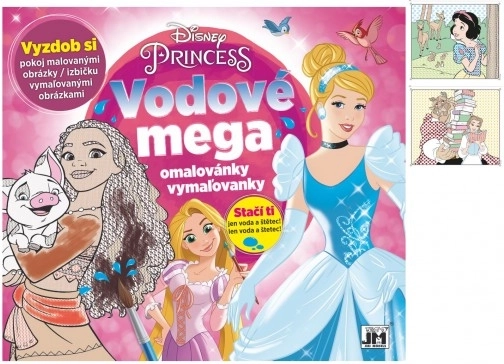 Water Mega Coloring Book Disney Princesses